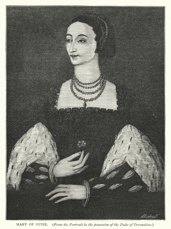 Marie de Guise (gravure) - English School