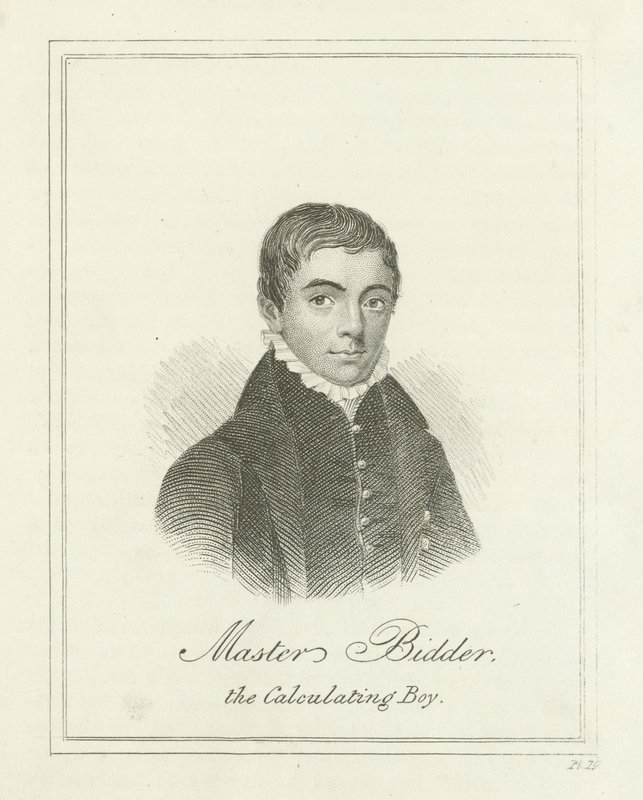 Maître Bidder, le garçon calculateur - English School