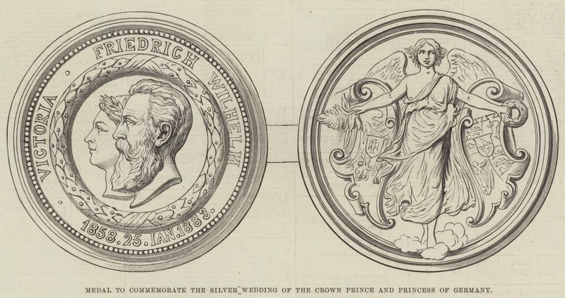 Médaille pour commémorer les noces d