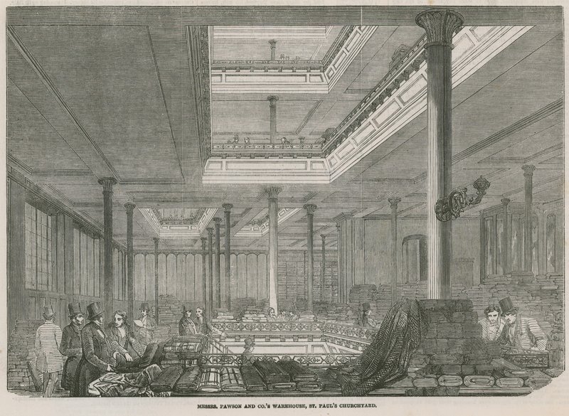 Entrepôt de Messrs Pawson and Co - English School
