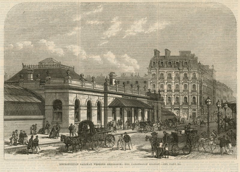 Extension du Chemin de Fer Métropolitain - English School