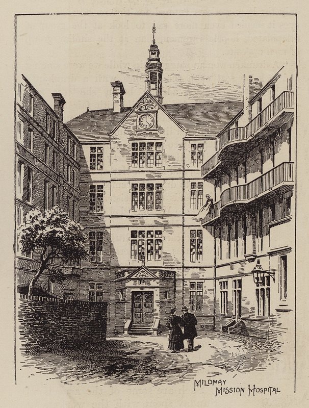 Hôpital de la mission Mildmay (gravure) - English School