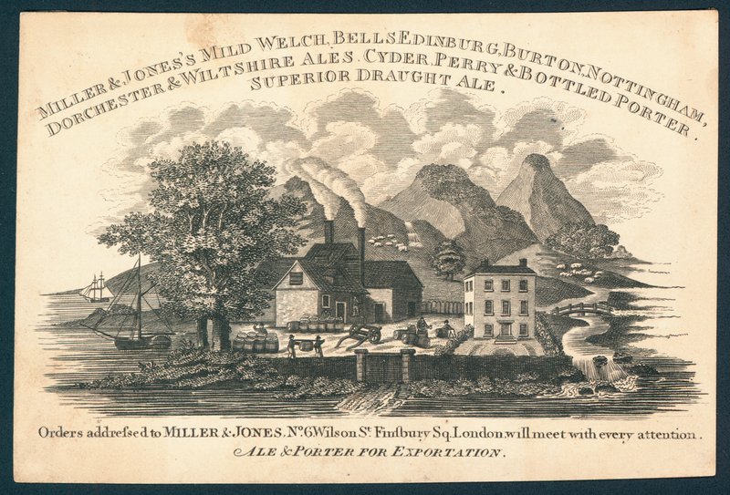 Miller & Jones, fabricants de bière et de porter pour l