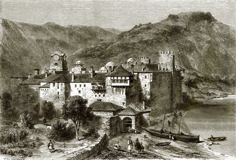 Monastère de Sphigmenou - English School