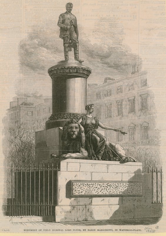Monument du Field Marshal Lord Clyde - English School