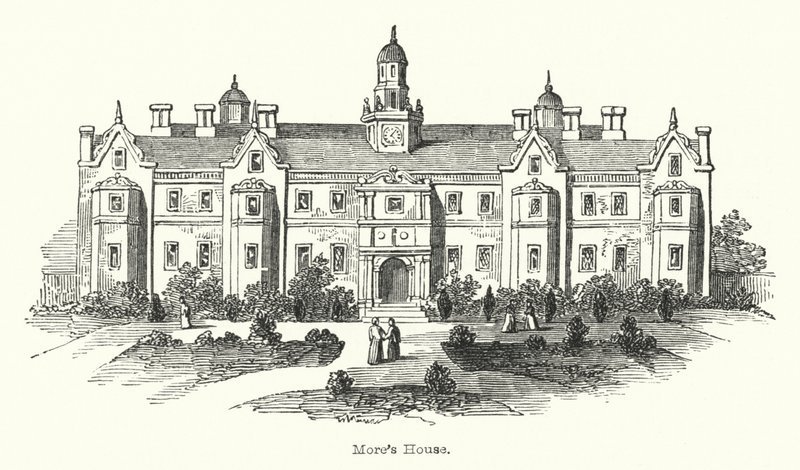 Maison de More (gravure) - English School