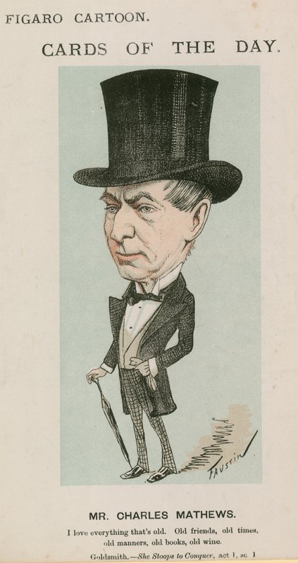 M. Charles Mathews, caricature - English School