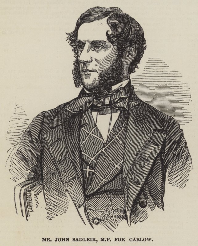 M. John Sadleir, député de Carlow - English School