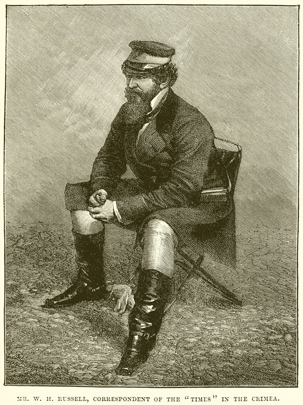 M. W. H. Russell, correspondant du Times en Crimée - English School