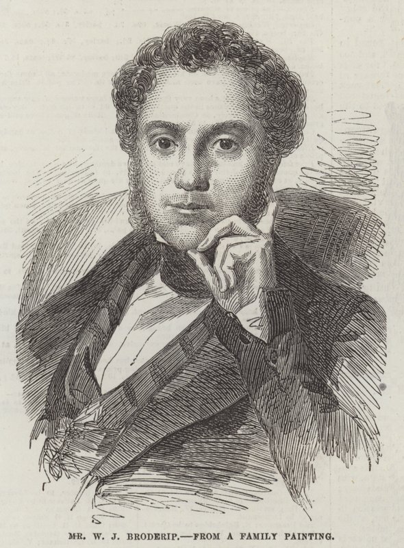 M W J Broderip - English School