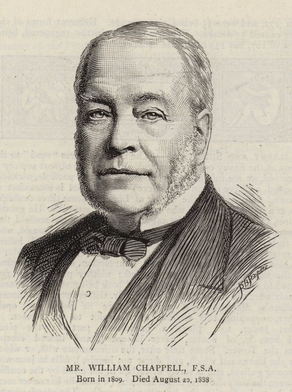 M. William Chappell, FSA - English School