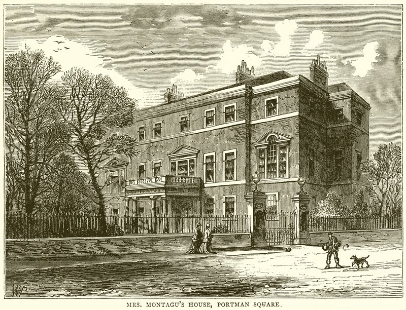 Maison de Mme Montagu, Portman Square - English School