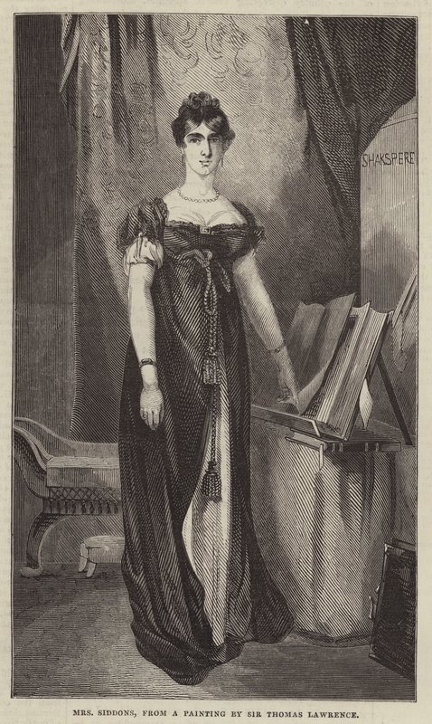 Mme Siddons, d