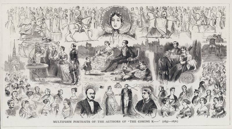 Portraits multiformes des auteurs de The Coming K... - English School