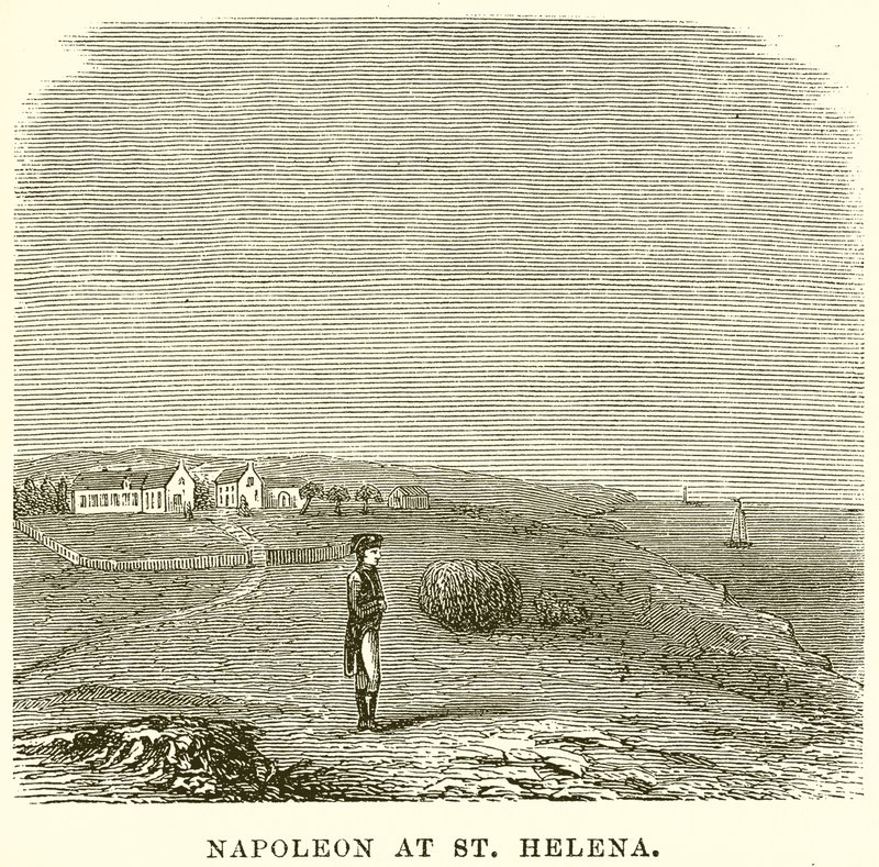 Napoléon à Sainte-Hélène - English School