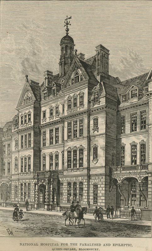 Hôpital National pour les Paralysés et Épileptiques, Queen Square, Bloomsbury - English School