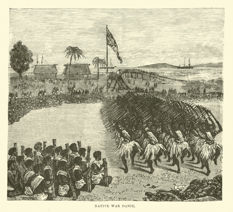 Danse de guerre indigène - English School