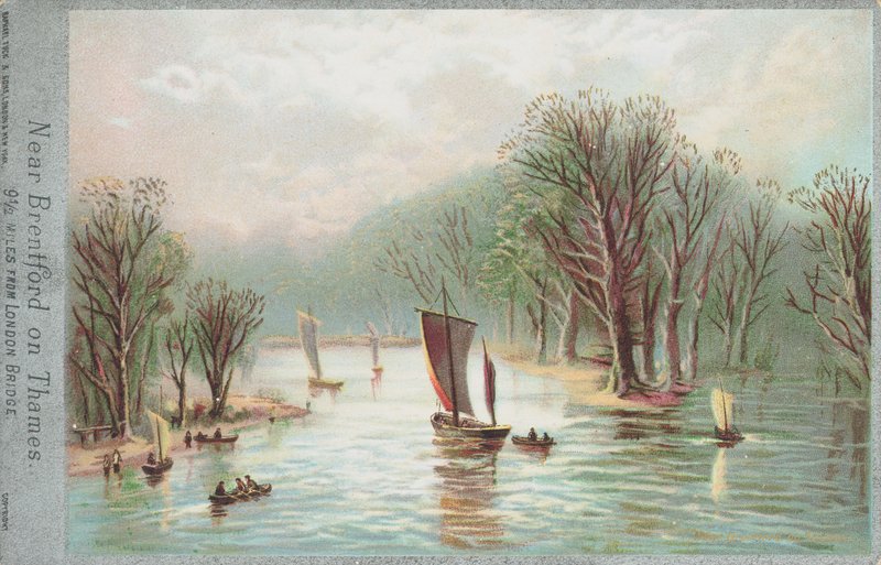Près de Brentford sur la Tamise - English School