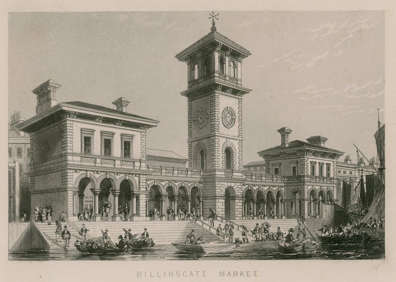 Nouveau marché de Billingsgate - English School