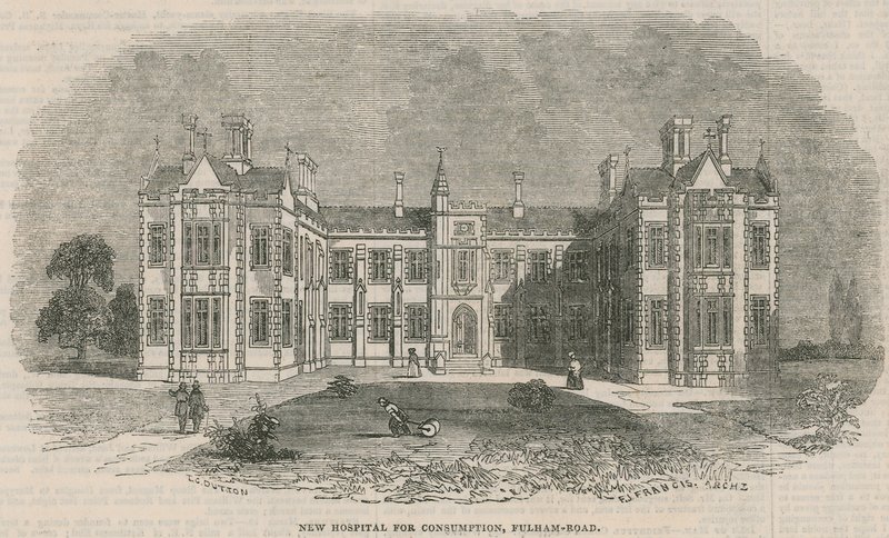 Nouvel hôpital pour la consommation, Fulham Road - English School
