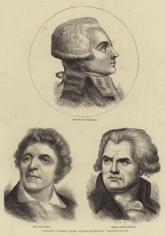 "Quatre-vingt-treize", le triumvirat révolutionnaire - English School