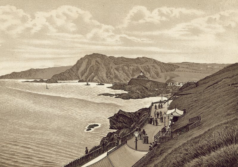North Devon : Lantern Hill et Hillsboro, East Parade - English School
