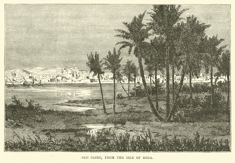 Le vieux Caire, depuis l