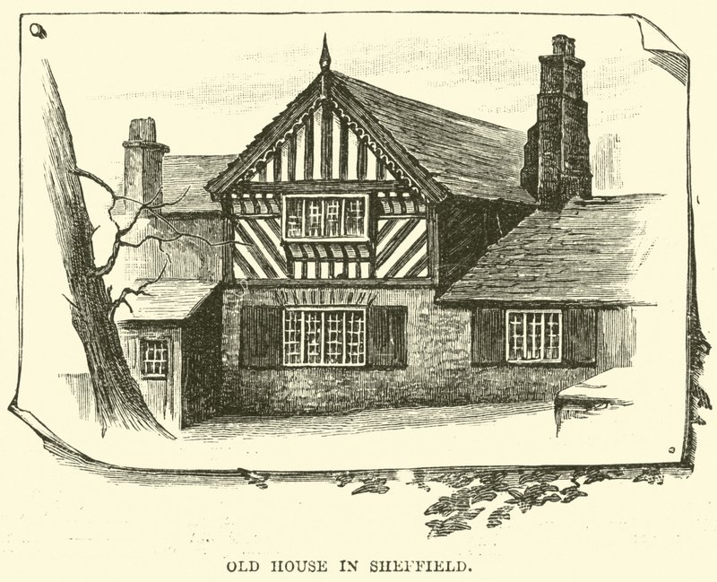 Vieille maison à Sheffield - English School