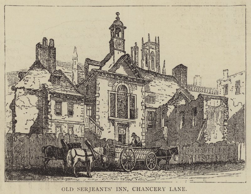 Ancienne auberge des sergents, Chancery Lane - English School