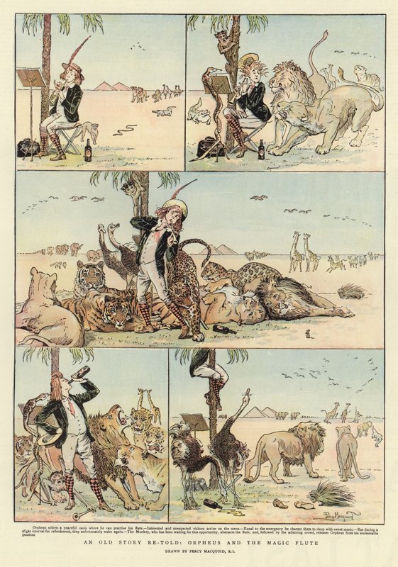 Orphée et la flûte magique - English School