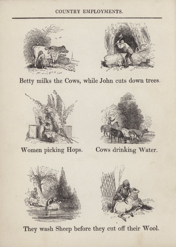Page du Primer de la petite Mary - English School