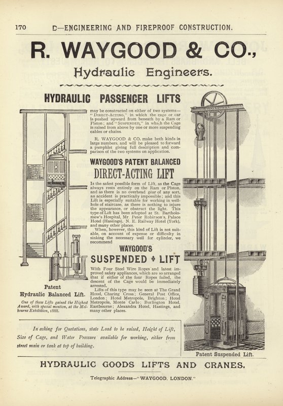 Page du Compendium des architectes, géomètres et ingénieurs 1892 - English School