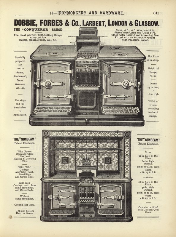 Page du Compendium des architectes, géomètres et ingénieurs 1892 - English School