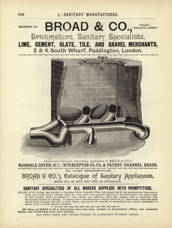 Page du Compendium des architectes, géomètres et ingénieurs 1892 - English School