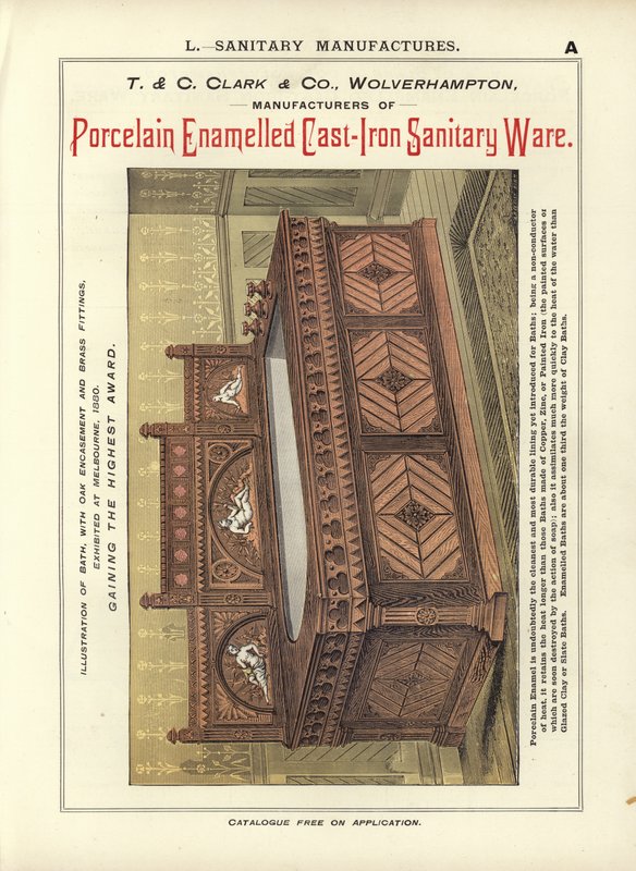 Page du Compendium des architectes, géomètres et ingénieurs 1892 - English School
