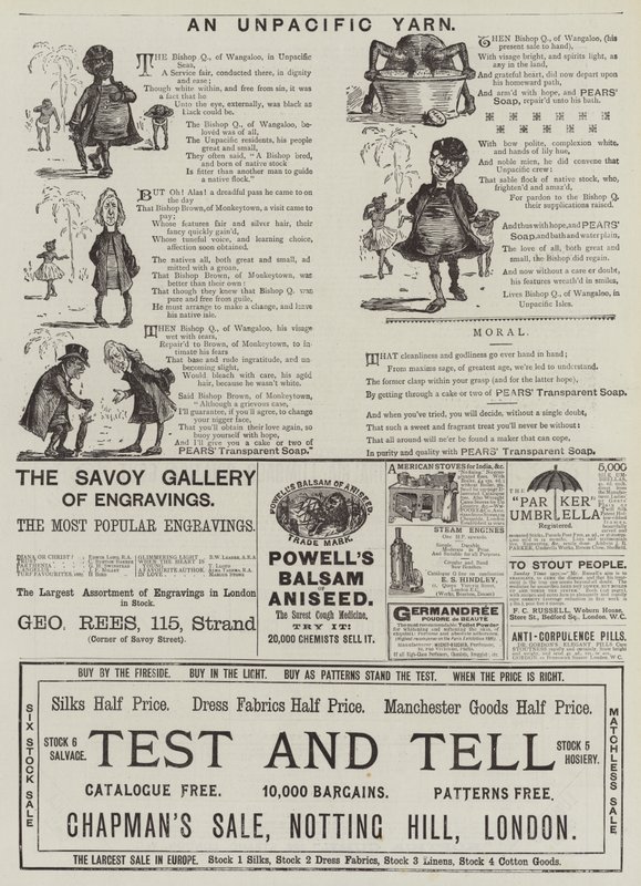 Page de publicités - English School