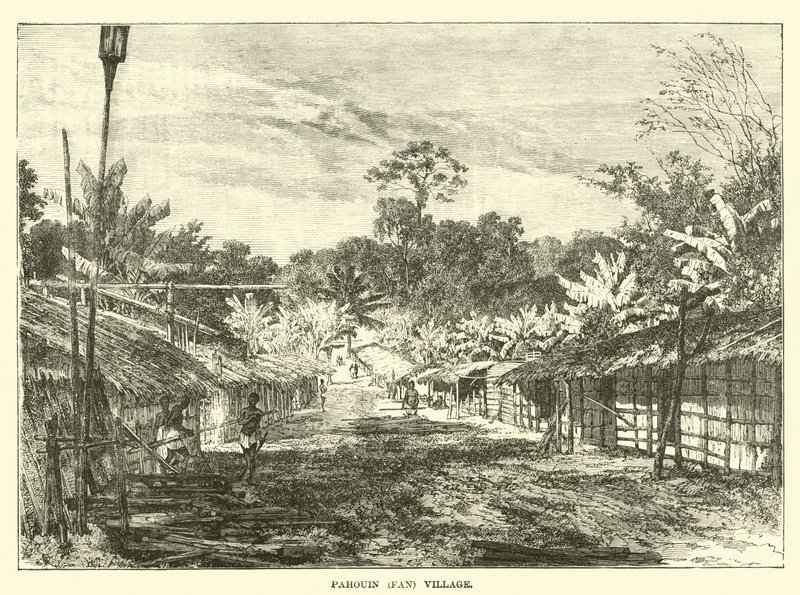 Village Pahouin (Fan) - English School
