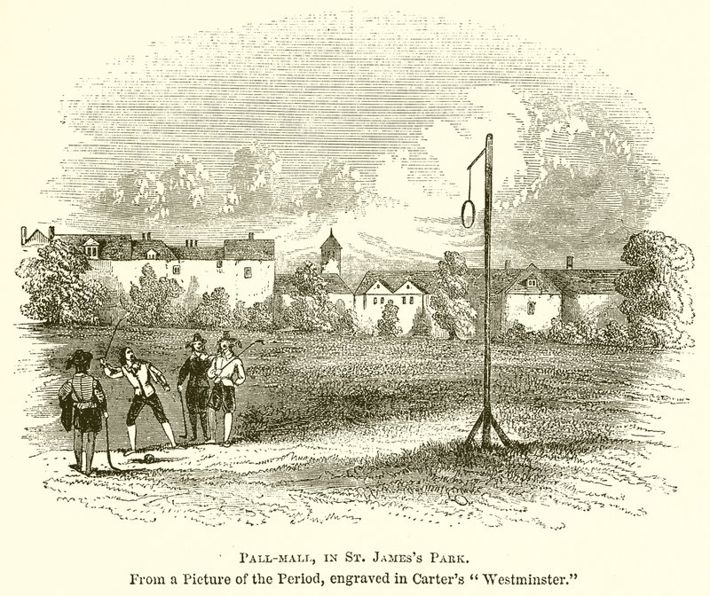 Pall-Mall, dans le parc St. James - English School