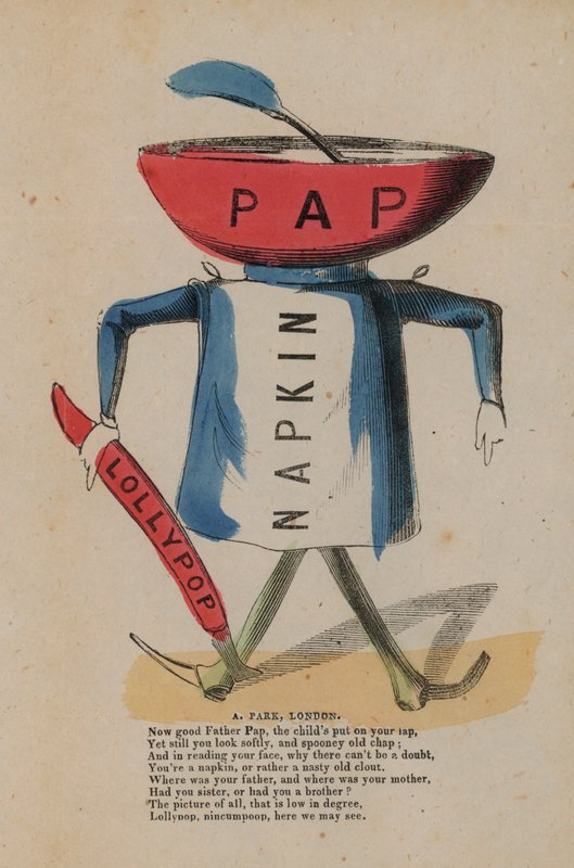 Pap, serviette et sucette - English School