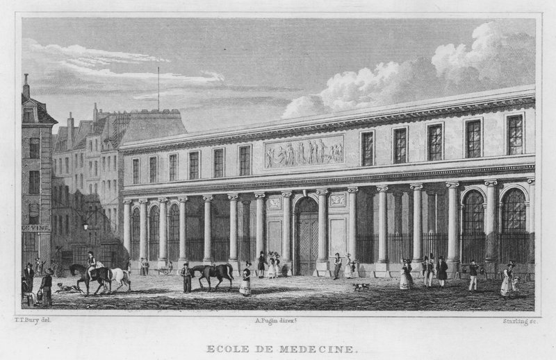 Paris, École de Médecine - English School