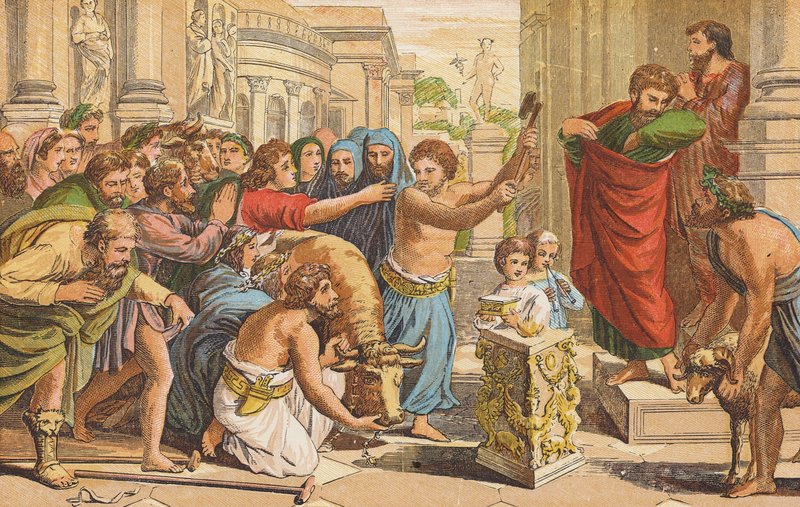Paul et Barnabas à Lystre - English School