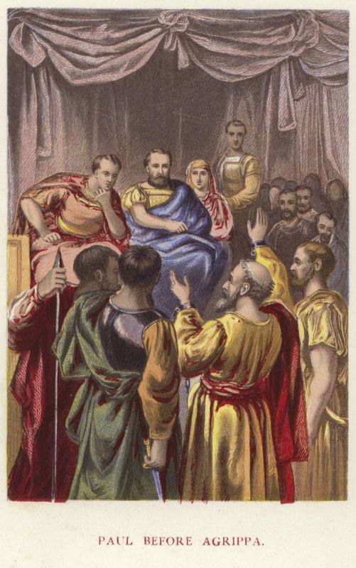 Paul devant Agrippa - English School