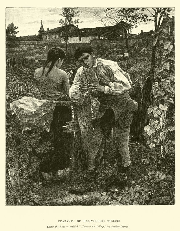 Paysans de Damvillers, Meuse - English School