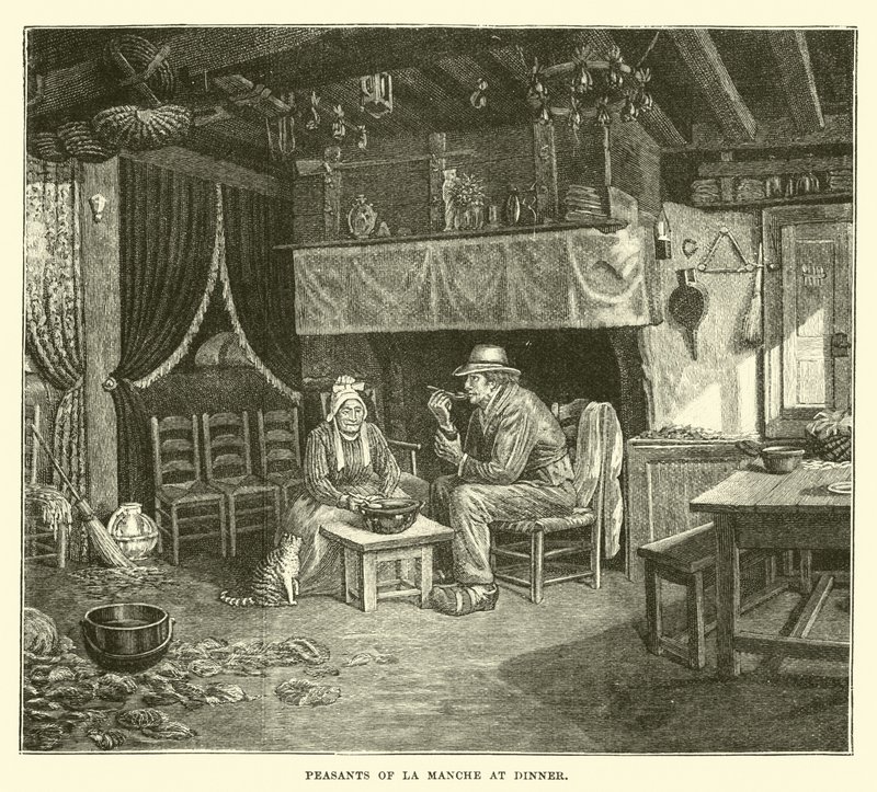 Paysans de La Manche au dîner - English School