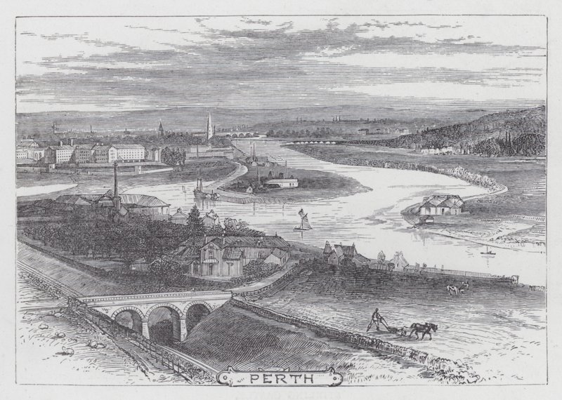 Perth (gravure) - English School