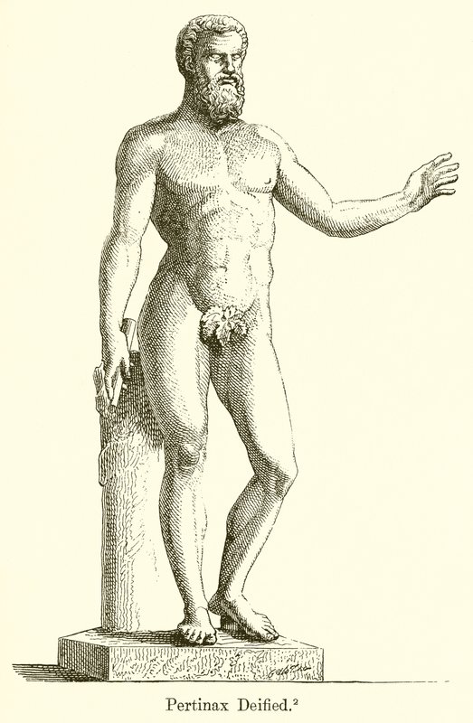 Pertinax divinisé - English School