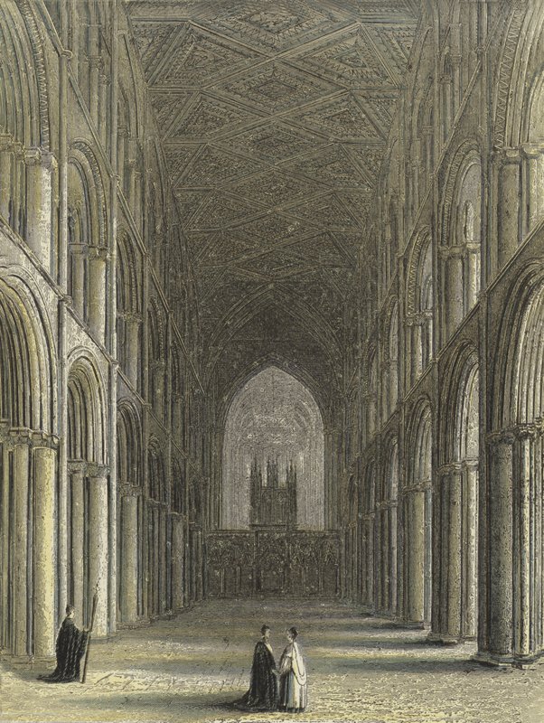 Cathédrale de Peterborough, la nef - English School