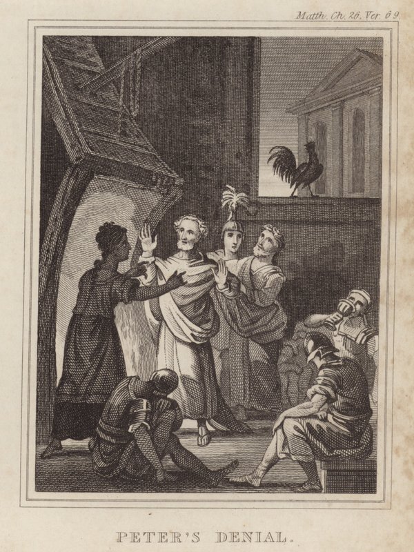 Le reniement de Pierre - English School