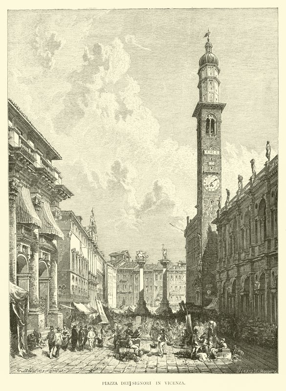 Piazza dei Signori à Vicence - English School