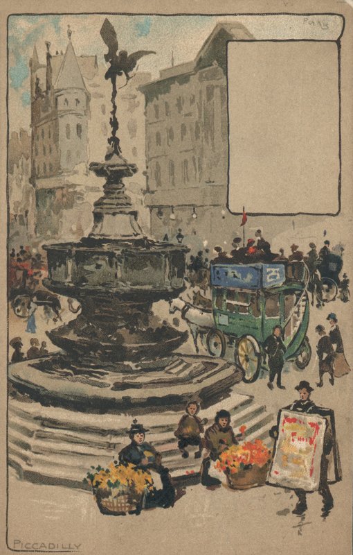 Piccadilly Circus, Londres - English School